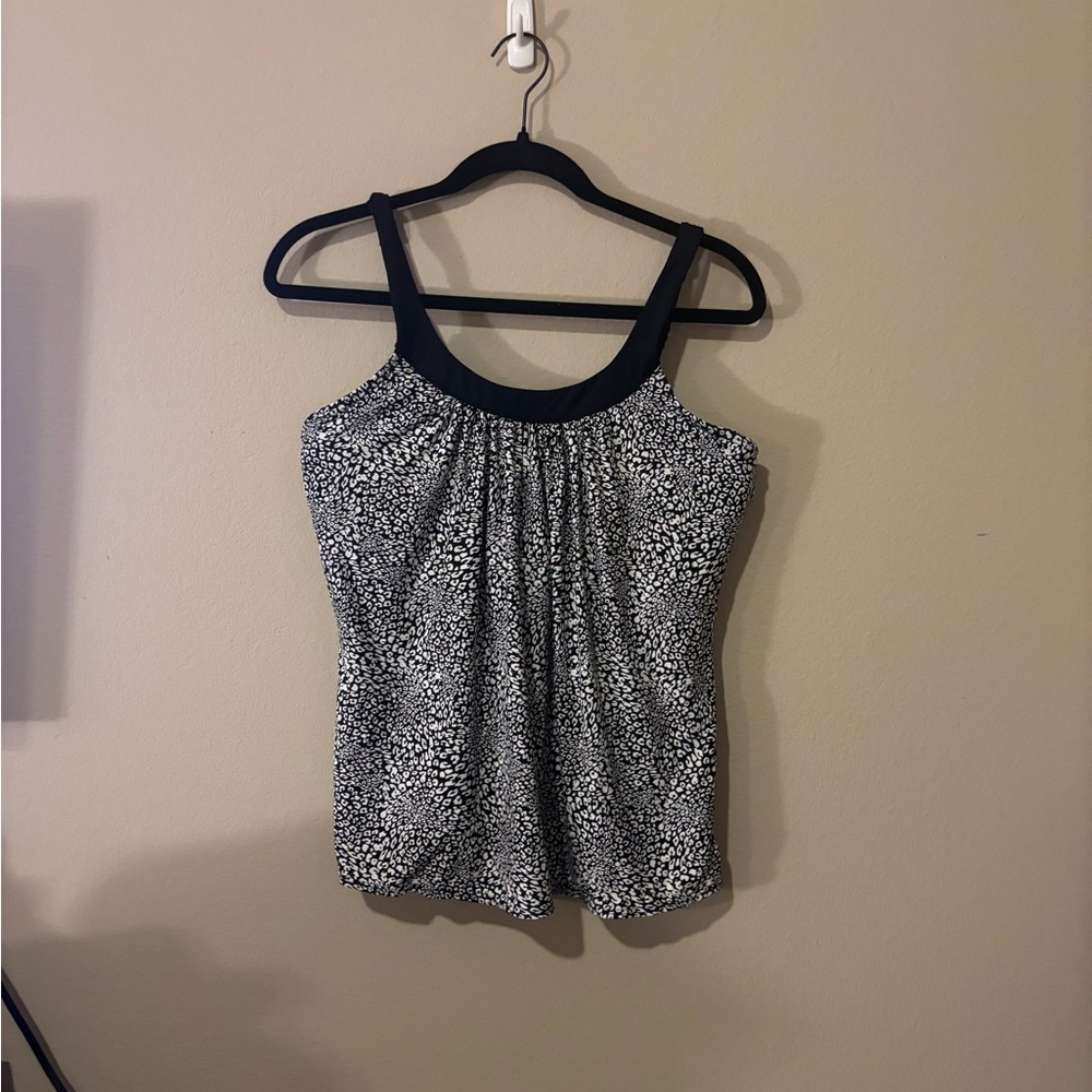 Coco Reef Printed Ultra Fit Underwire Bra-Sized Tankini Top - Picture 3 of 9